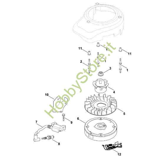 Picture of I - Impianto di accesione HD675 (HD675-3015)